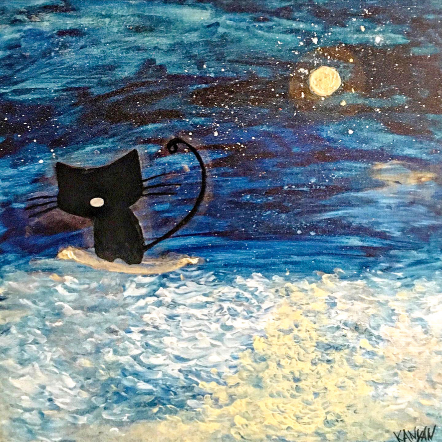 黒猫絵師デザイナー かにゃんクリエイト 高槻阪急 今推しアーティストによるtriple個展 Week67 Artlib 黒猫絵師デザイナー かにゃんクリエイト 高槻阪急 今推しアーティストによるtriple個展 Week67 Artlib