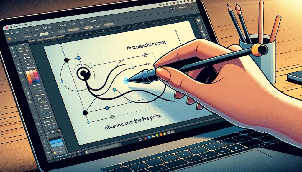 Adobe Illustratorで美しい曲線を描く：ベジェツールの活用ガイド